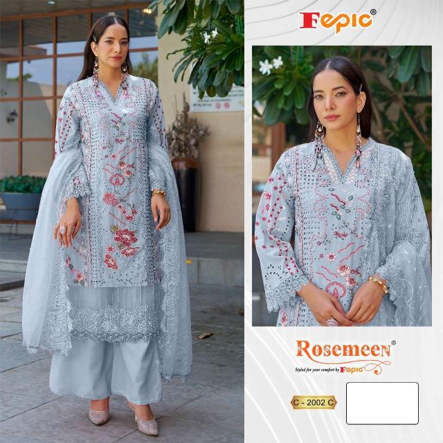 Fepic rosemeen c- 2002 wholesale pakistani suits in hyderabad