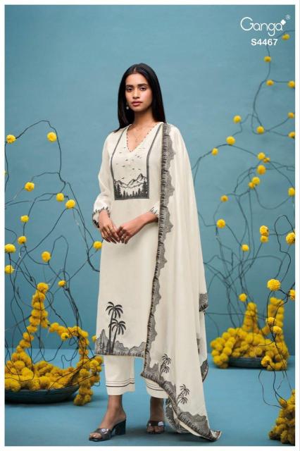 Ganga helina 4467 best womens wholesale dress material stores in hyderabad