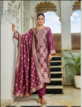 Ibiza rangeen silk dress material wholesaler