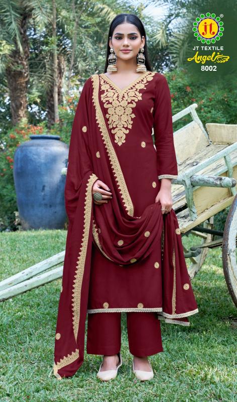 Jt Angel Vol 8 Dress materials wholesale market in Kolkata