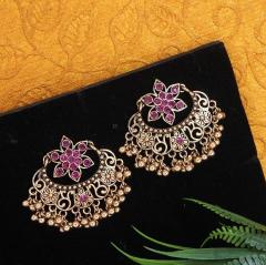 Juri craft Lunches AER 2793- Grey Fashion imitation jewellery in Delhi