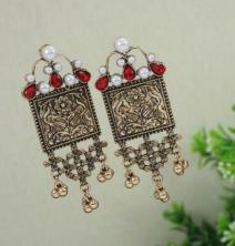 Juri craft Lunches AER 3212 SILVER BLUE Designer imitation jewellery in Delhi