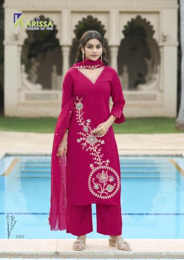 Karissa season 3pcs kurti wholesaler in puinan 