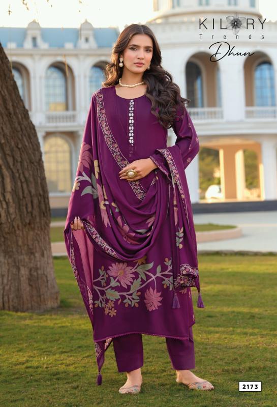 Kilory dhun gajji silk dress materials wholesale