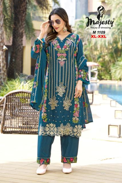 Majesty m 1109 - 1112 salwar suits wholesale market 