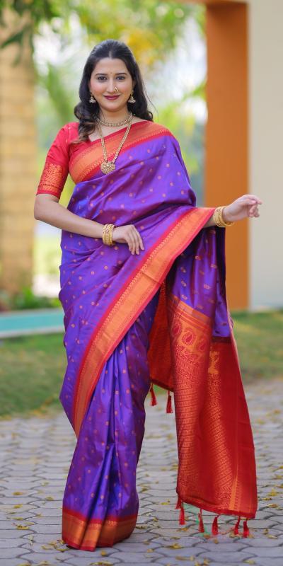 Malhar aashvi-vol-1 kanji gadwal silk online wholesale saree dealers 