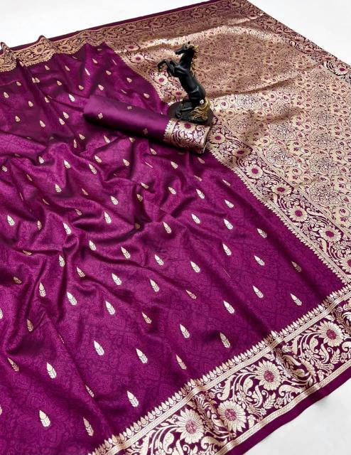 Malhar nisha-vol-3 banarasi silk surat saree 