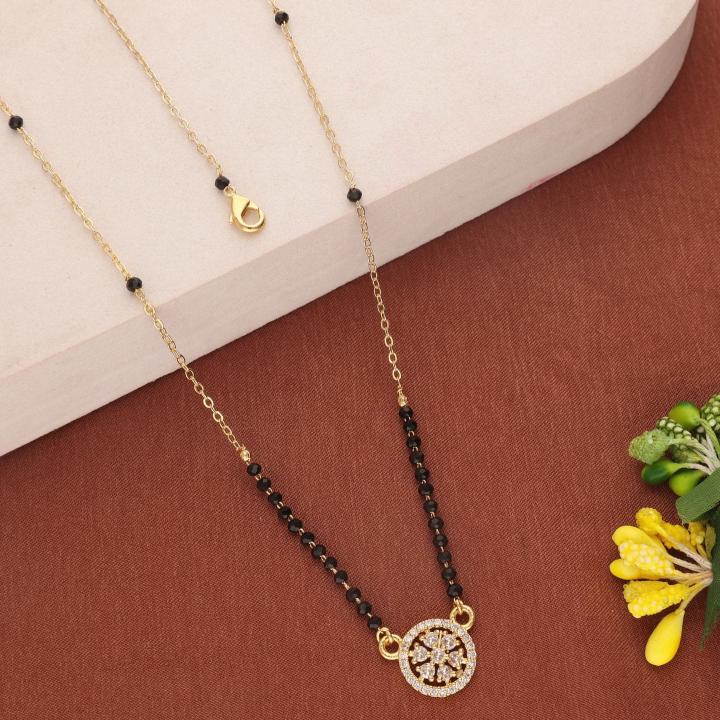 Micro gold polish manglsutra 2032 Antique Mangalsutra in Pune