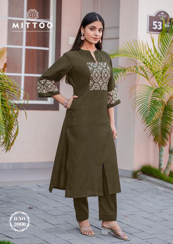 Mittoo samyaa coord set factory direct wholesale clothing india for ladies 