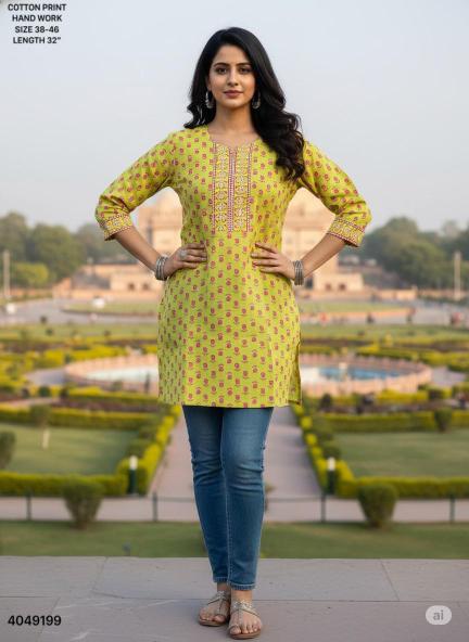 Naisha 579 Wholesale Kurti exporters in Hyderabad