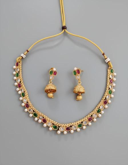 New Collection Heritage neeklace 4 Wholesale fashion jewellery in Kolkata