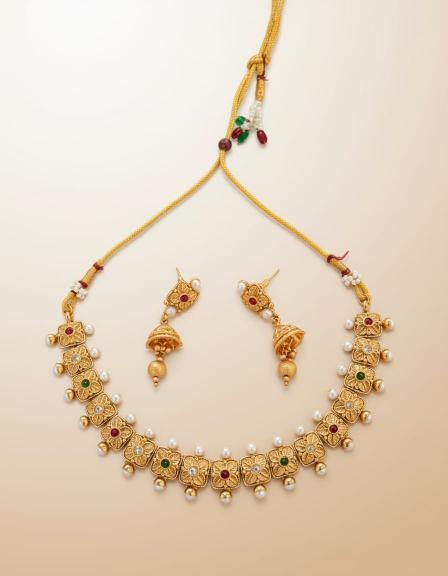 New Collection Heritage neeklace 8 Kolkata artificial jewellery online