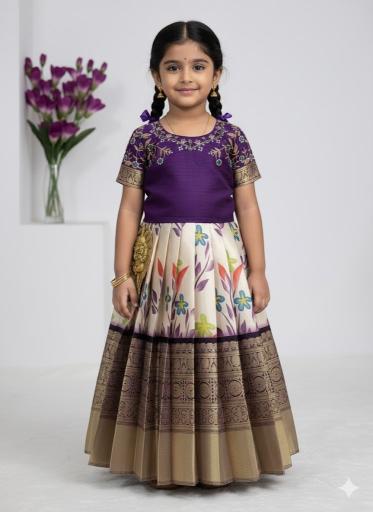 NEW LAUNCING KIDS LEHENGA CHOLI Wholesale fashion clothing in India