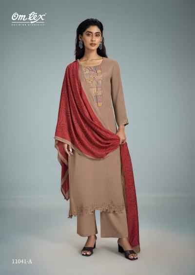 Omtex yatika printed dress material wholesalers