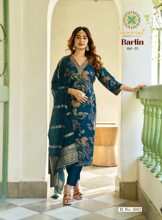 Passion tree barlin vol-1 kurti wholesaler in indore 