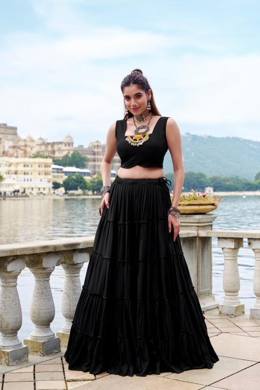 RAJUDI Rayon BLK Bulk lehenga choli suppliers in Surat