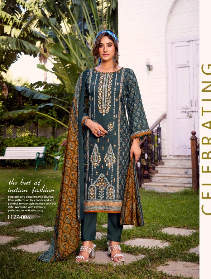 Romani bin kareem vol 2 cotton dress materials wholesalers