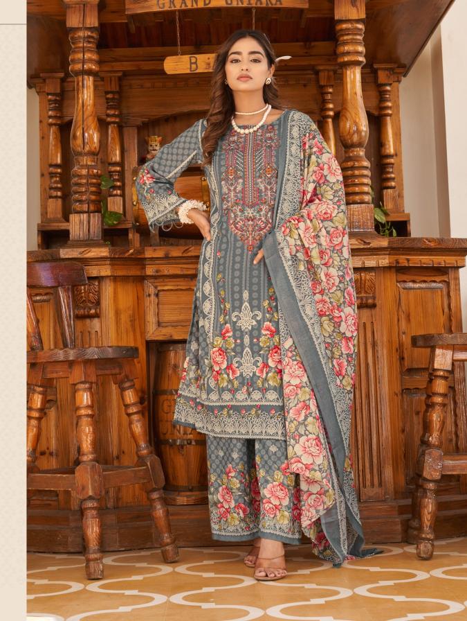 Romani mahira vol-5 cotton dress materials wholesale