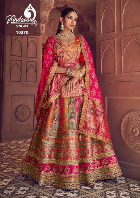 Royal Vrindavan Vol 69 Lehenga choli retailers in Pune