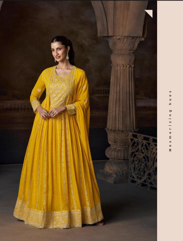 Sayuri saadgi designer gown with dupatta wholesale 