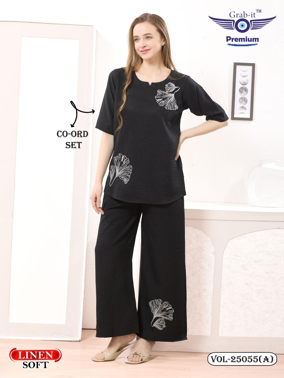 Shorya linen big size coord set online wholesale clothing