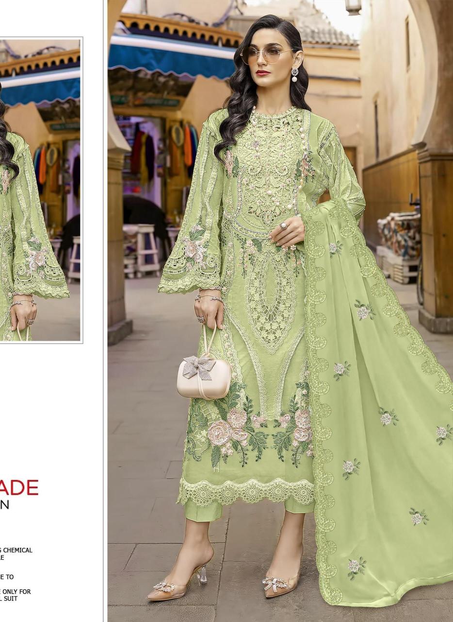 Shree fabs d.no 2178 ragga siffon salwar suits in wholesale price