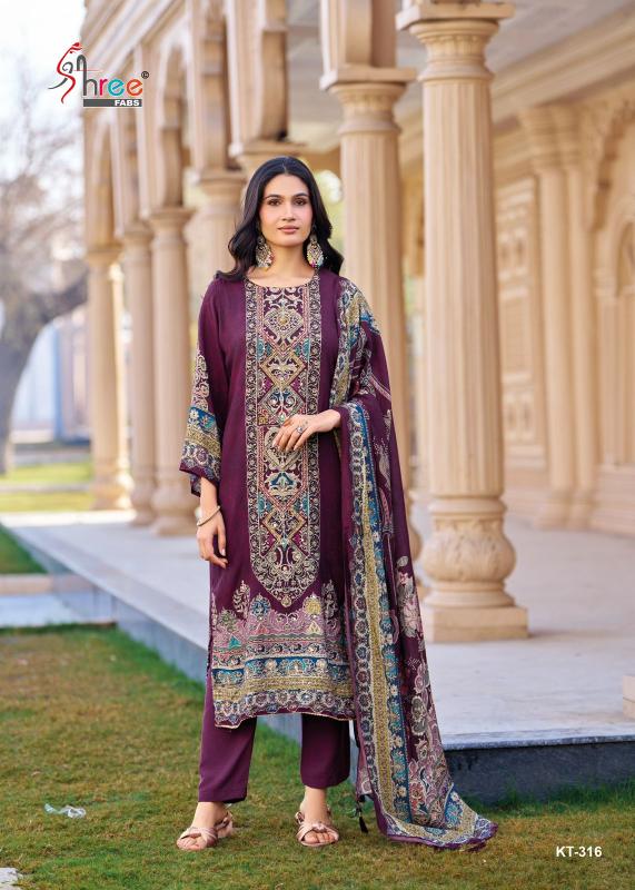 Shree fabs KT - 316 wholesale pakistani dress materials