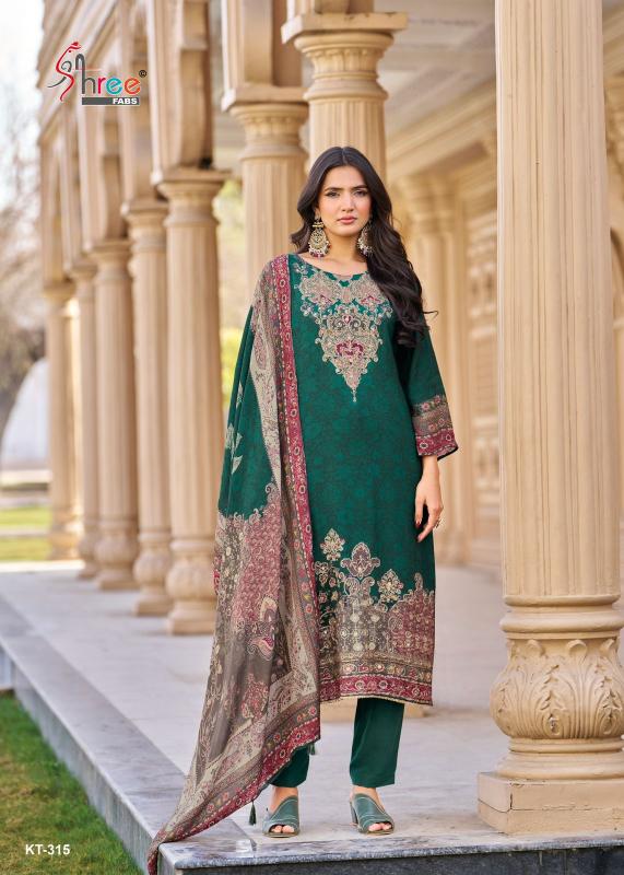 Shree fabs KT - 317 dress material wholesale jetpur navagadh gujarat