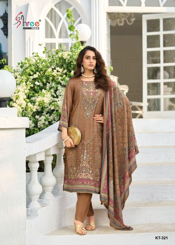 Shree fabs KT - 321 dress material wholesale online shopping 