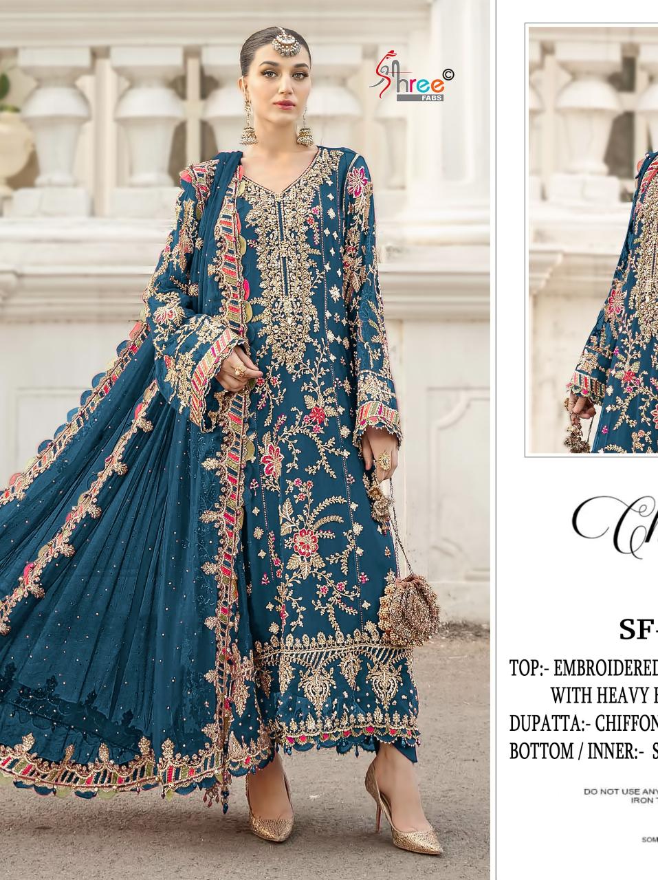 Shree fabs S F 5504 salwar suits at wholesale price 
