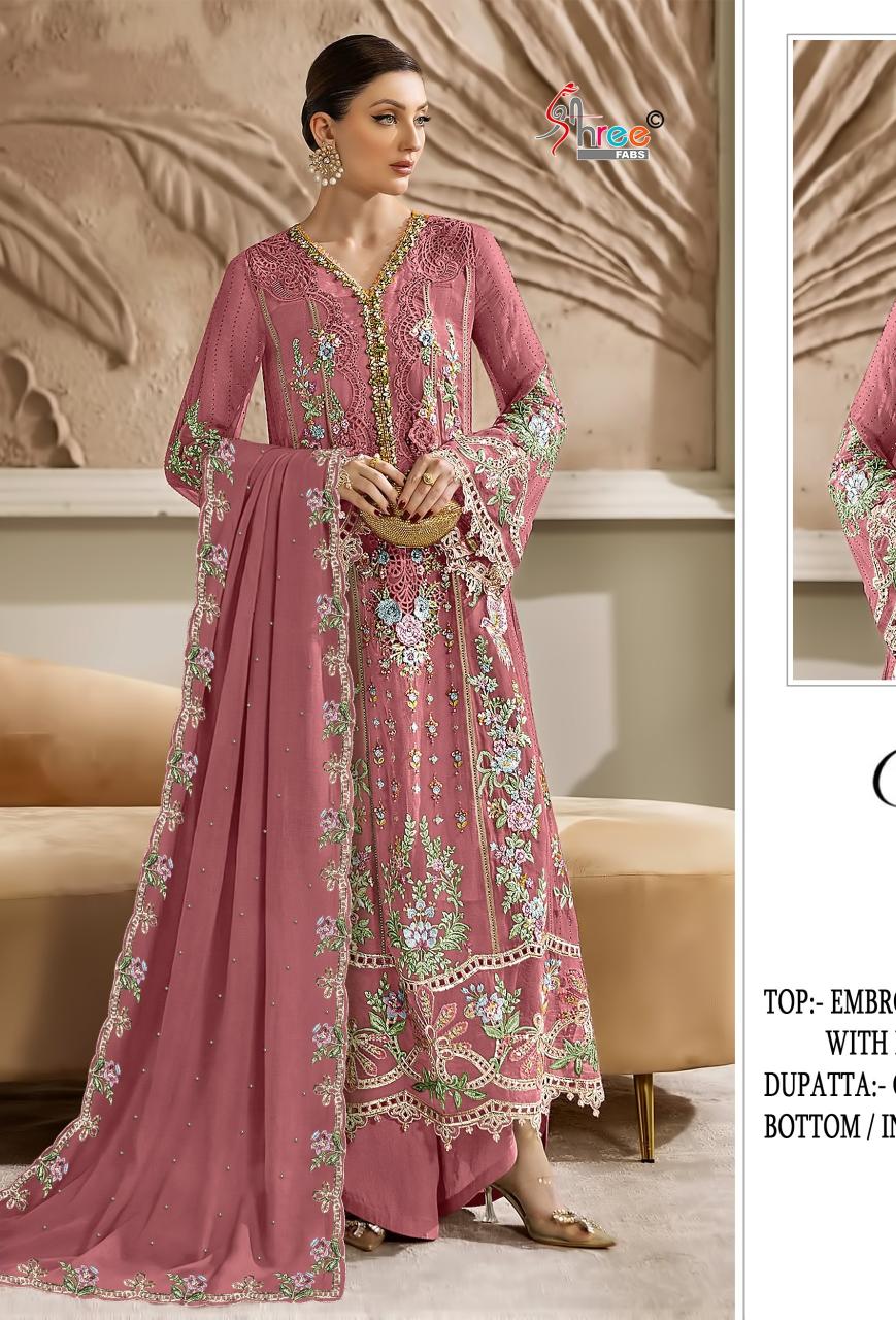 Shree fabs SF-5538 wholesale salwar suits online surat 