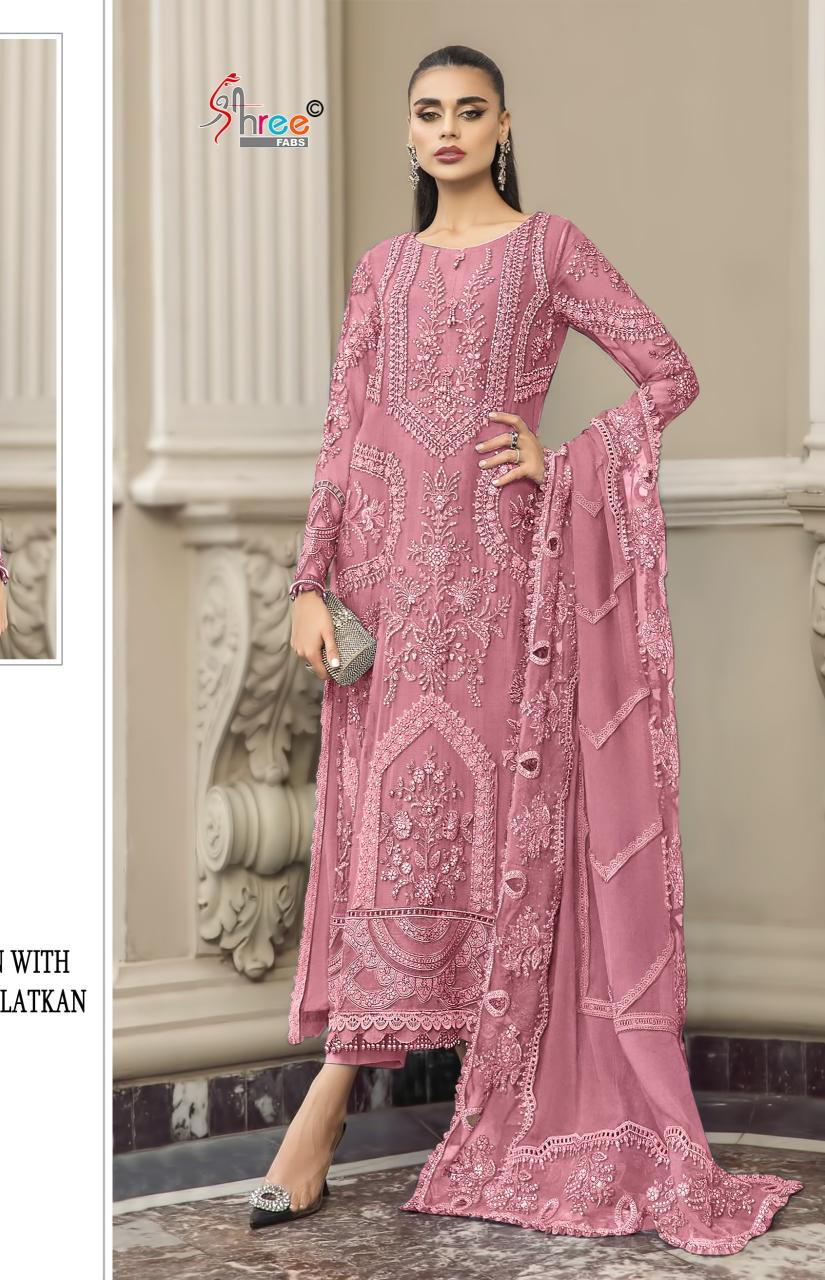 Shree fabs SF-5556 pakistani style suit designer catalogues wholesale