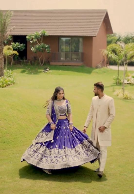 Tapi-304 chinon Surat Net Lehenga Choli Wholesale Market