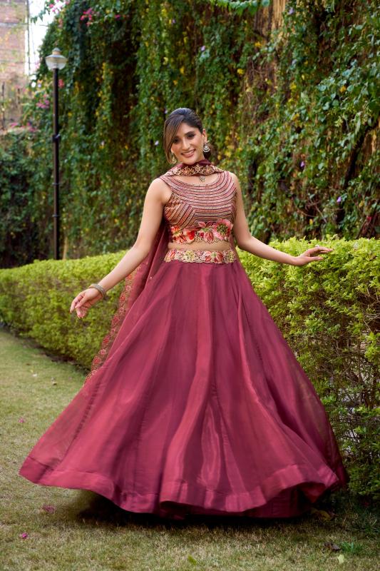 Taraa L 1445 Affordable Lehenga choli stores in Pune