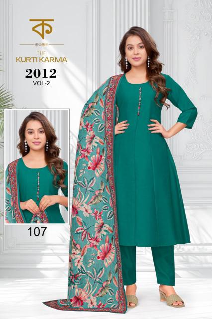 The kurti karma 2012 vol 2 kurti wholesale manufacturer