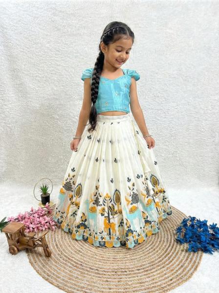 Trending Sequins Embroidered with Beautiful  Work Cotton Kids Cheap wholesale clothing India