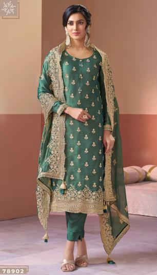 Vinay kuleesh kalika unstitched dress material wholesale