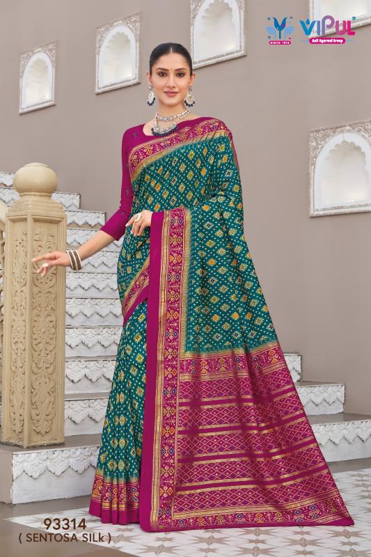 Vipul gulmarg silk vol-08 saree wholesale cloth market in surat with price 