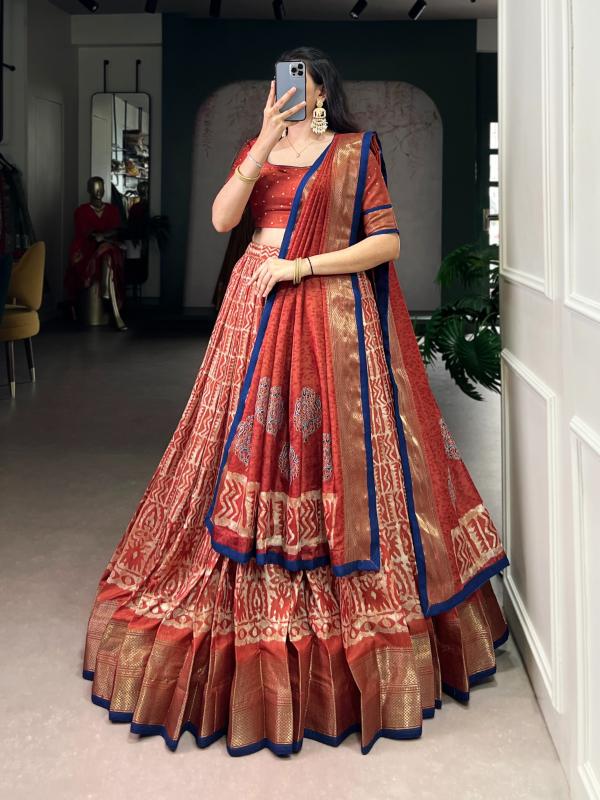 ZARAKH Dola Silk ROG Heavy work lehenga choli wholesale in Pune
