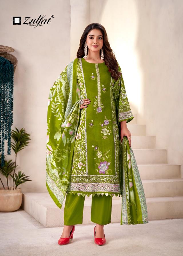 Zulfat amina dress material wholesale rate 