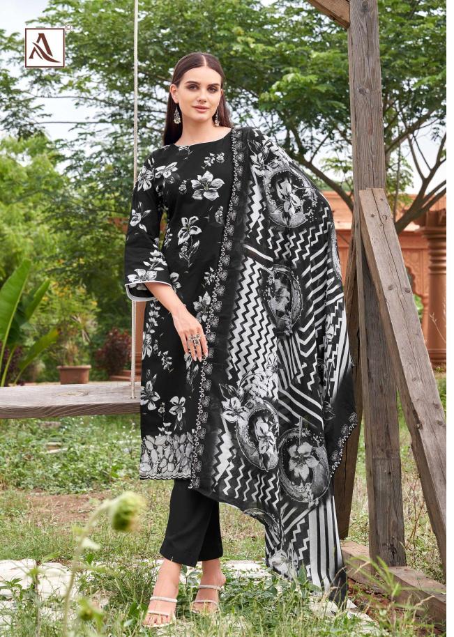 Alok suit samia cotton dress material wholesale market in surat 
