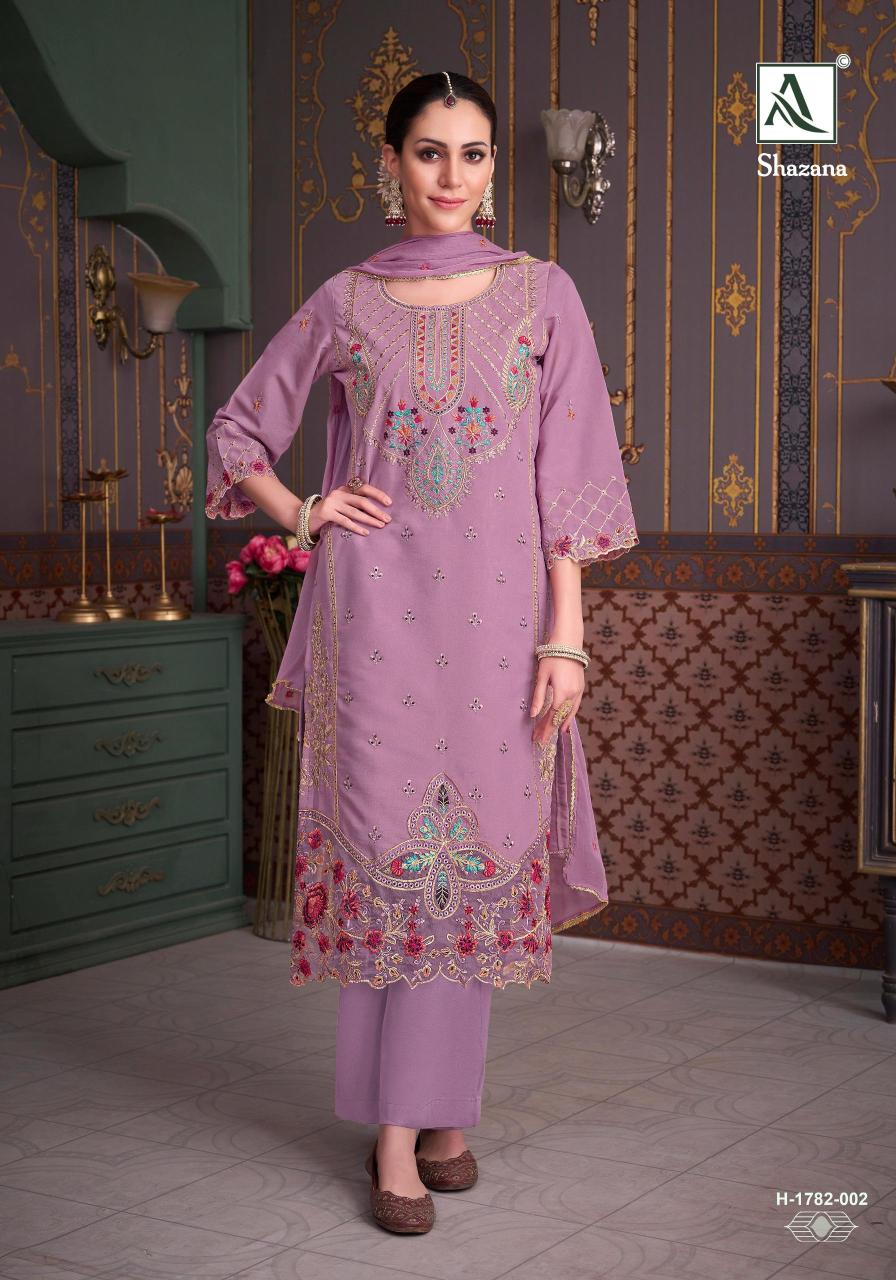 Alok suit shazana wholesale ladies dress material in mumbai 