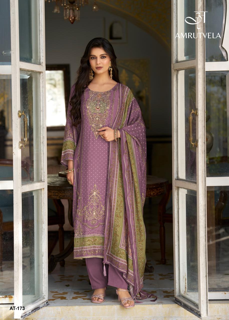 Amrutvela AT173 wholesale dress materials in pondicherry 