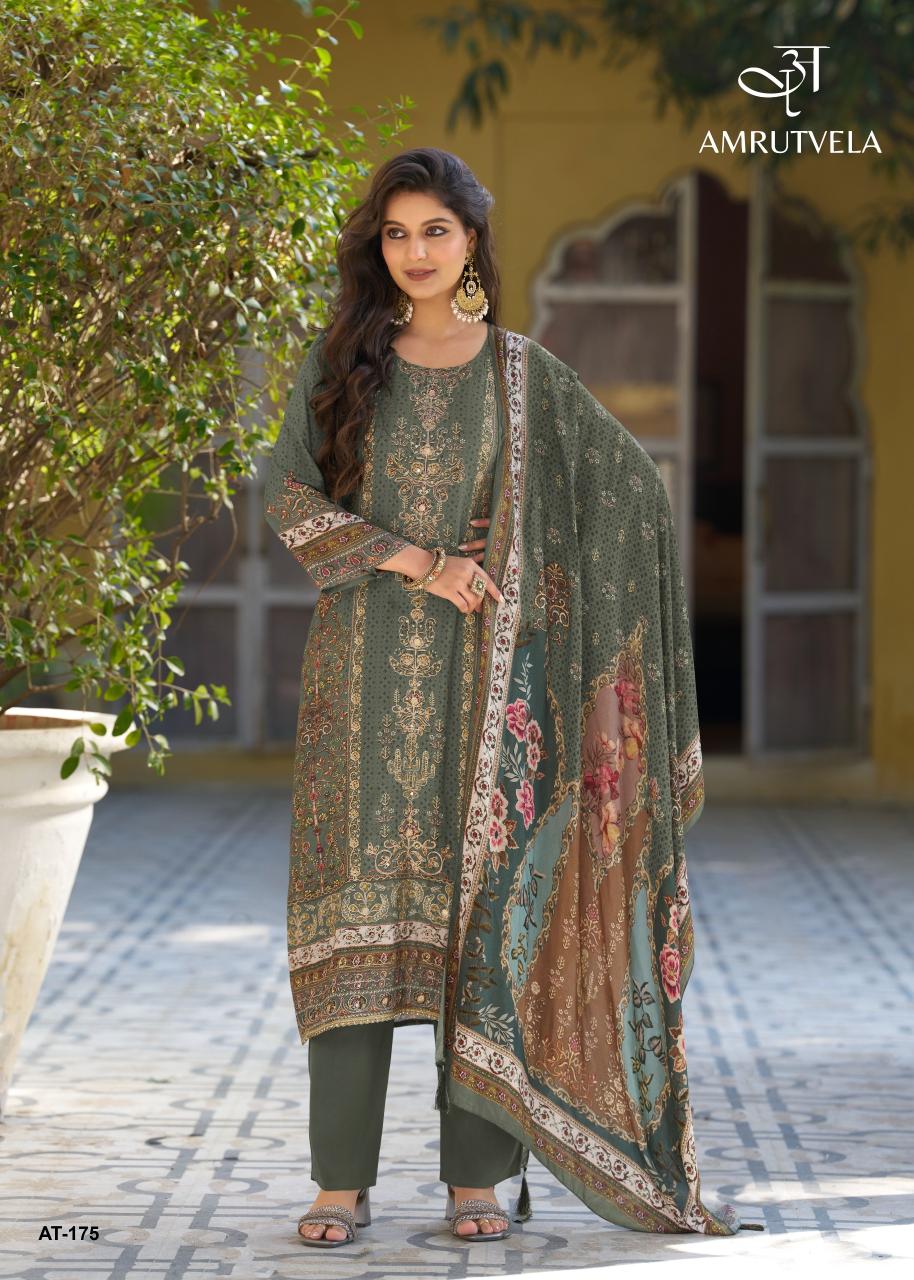 Amrutvela AT175 wholesale dress materials suppliers in bangalore 