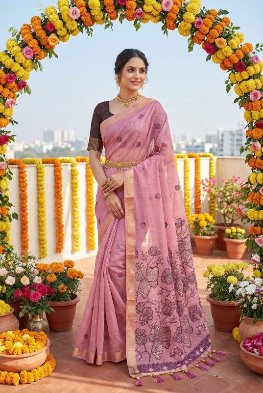 Anupama Arya Flower-2 Surat Saree Suppliers