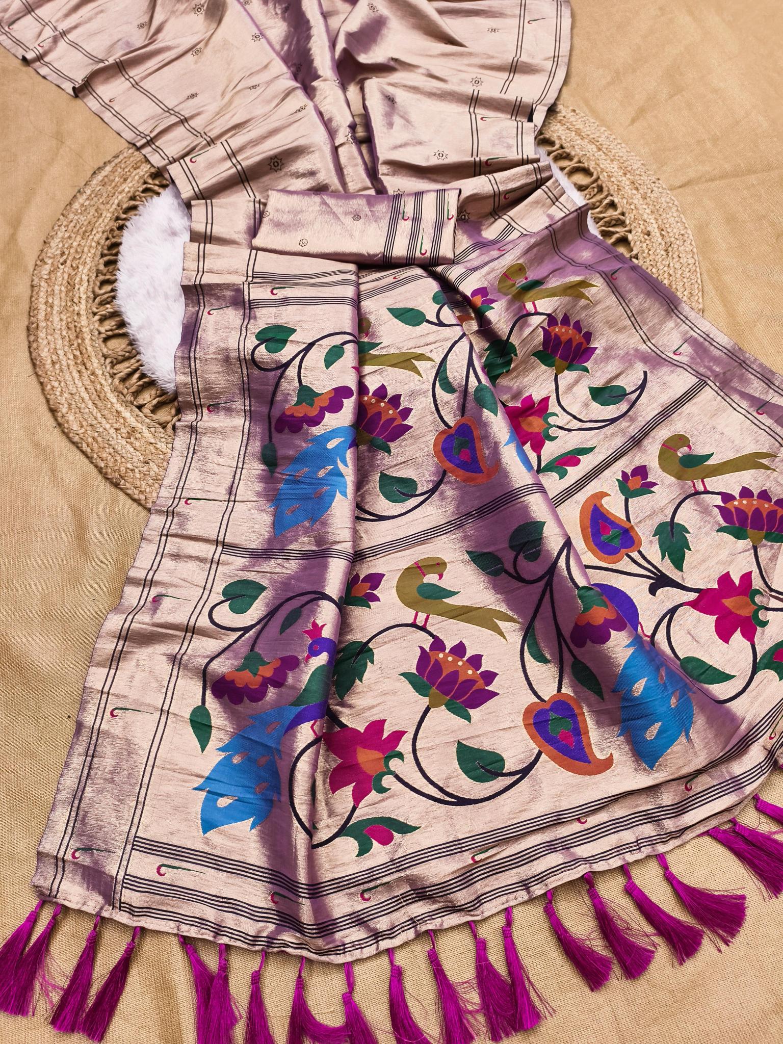 Anupama zari paithani- voL-2 saree surat bombay market online shopping 