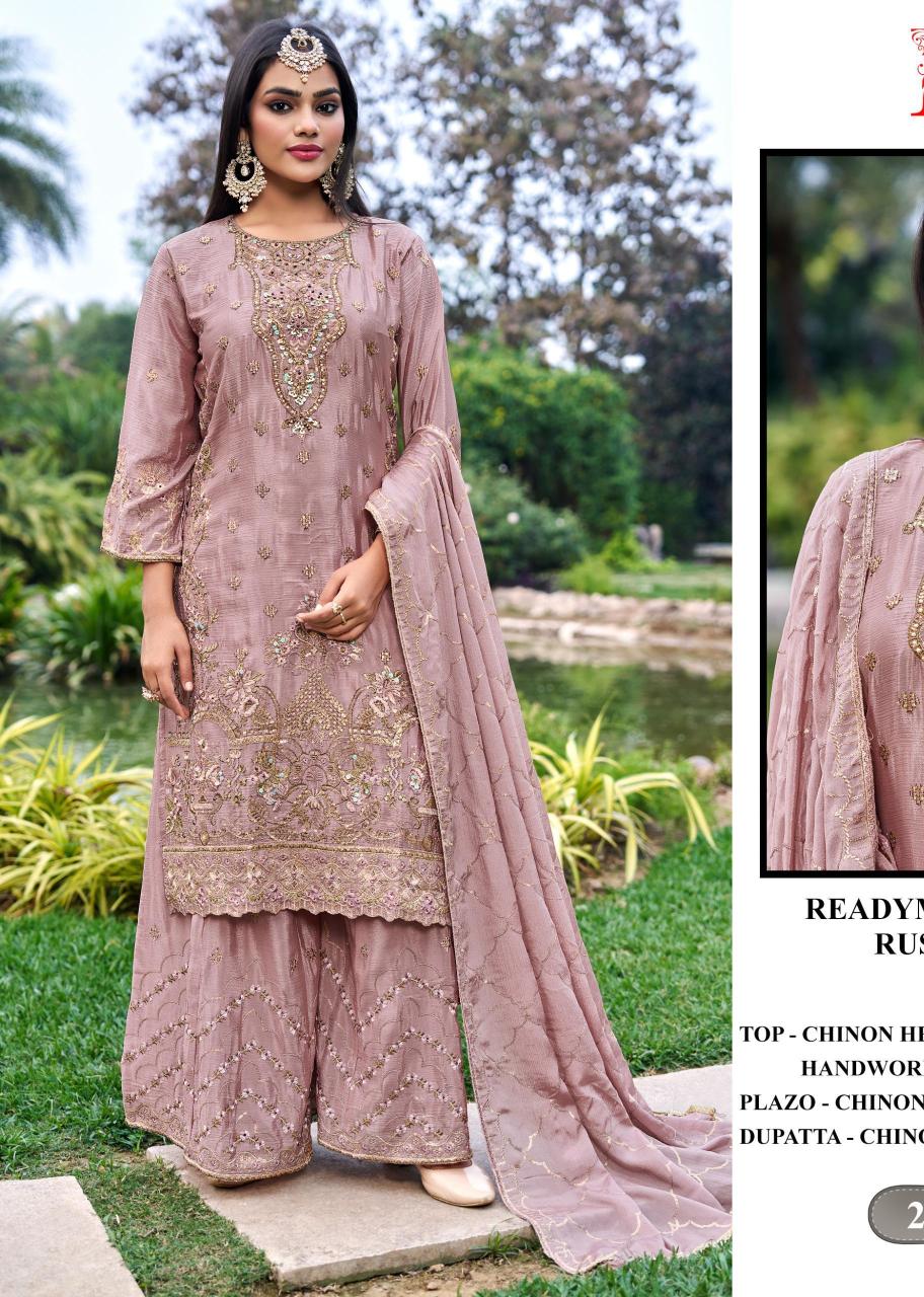 BILQISTM d.no B-254 regular wear embroidery work plaza salwar suits wholesale collection