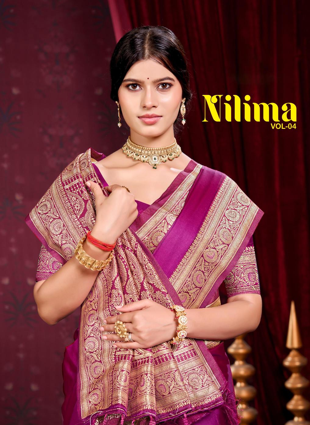 Bunawat - Nilima 04 Sangam Prints Silk Woven Work Traditional Saree