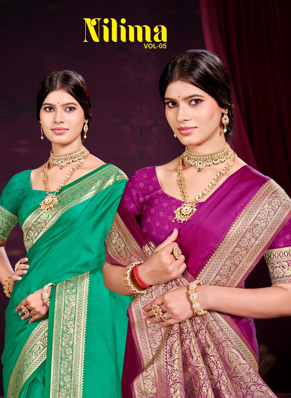 Bunawat - Nilima 05 Sangam Prints Silk Woven Work Traditional Saree