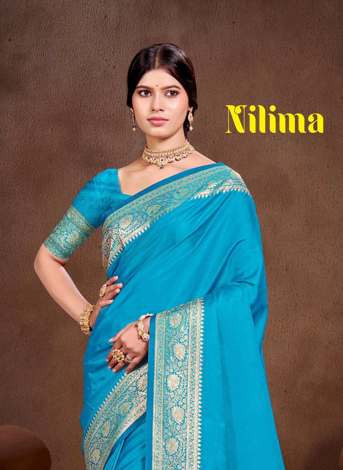 Bunawat - Nilima Sangam Prints Silk Woven Work Traditional Saree